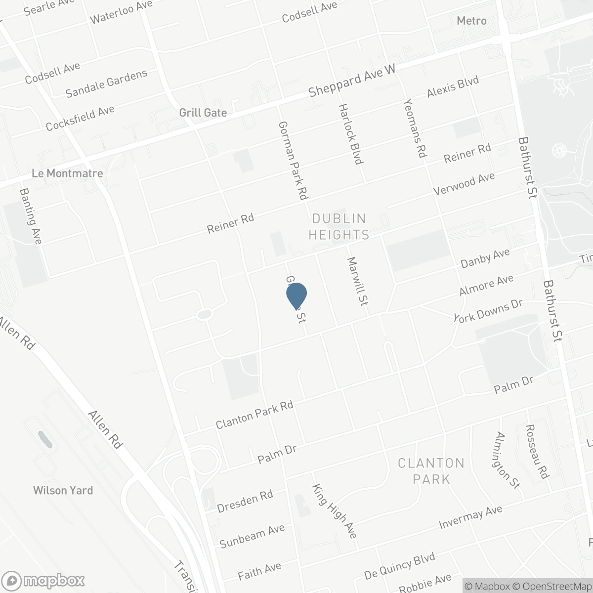 19 GRANITE STREET, Toronto, Ontario M3H 3K1